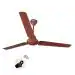 Atomberg Efficio 1400 MM 3 Blade Bldc Energy Saving 5 Star Rated High Speed Ceiling Fan With Remote, Matt Brown