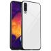 Sonty Samsung Galaxy A30s White Polycarbonate and Thermoplastic Polyurethane Anti Fingerprint Mobile Back Cover