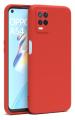 U&E Red Silicone Back Cover For Oppo A54