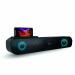 Royal Mobisol Glanza Sound Bar | Portable Wireless Speaker | 4-Hour Playback | In-built Phone Stand |Compatible with All Android & iOS Devices, T.V., Computer and all Blue-tooth Supported Devices