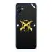 GADGETSWRAP Printed Vinyl Skin Sticker for Tecno Pova 4 Pro - Gold Guns