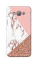 Tweakymod Printed Glitter Marble Back Cover for SAMSUNG A5(2018), A8
