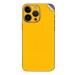 GADGETSWRAP Premium Material Skin Vinyl Decal Sticker Compatible With iPhone 15 Pro - Yellow Carbon