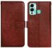 AmericHome Infinix HOT 12 Play, X6816C Multicolor Artificial Leather Mobile Flip Cover