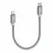 Wayona MFI Certified USB C to Lightning Cable Short 0.25M Fast Charging PD 20W for iPhone 14, 14 Pro, 14 Plus, 14 Pro Max, 13, 12, 11, X and 8 Series (0.25M, Grey)