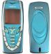 Imbi Blue Plastic Full Panel For Nokia 7210