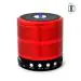 JHN SPEAKERS Mini Bluetooth Speaker WS 887 with FM Radio, USB Pen Drive Slot and Memory Card Slot, AUX Input Mode Speaker (Red)