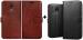 CASECRAFT Redmi 8A MZB8458IN M1908C3KI Black And Brown Artificial Leather, Rubber And Silicon Grip Case Mobile Back Cover (Pack of 2)