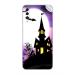 GADGETSWRAP Printed Vinyl Skin Sticker for Samsung Galaxy A70s - Spooky Halloween House Illustration