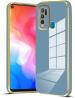 Cloudza Vivo Y50 Blue Silicon 3D 360 Degree Protection Mobile good back Cover