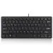 Enter Typist Mini USB wired slim mini Laptop Keyboard (Black)