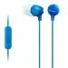 Sony MDR-EX15AP In-Ear Stereo Headphones with Mic ( Blue )