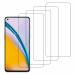 Kite Digital OnePlus Nord 2 (5G) Transparent Tempered Glass Screen Protector with Full Screen Coverage - Except Edges and Easy Installation Kit (Pack of 4)