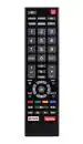 royalcool Black Plastic Remote For Toshiba Smart Led, Lcd, Uhd 4K Tv With Netflix Function And Youtube Function
