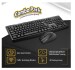 E True LAPCARE L901 Wireless Keyboard and Mouse Combo with Auto Sleep || Wireless Membraned Keyboard and 1200 DPI Mouse Combo (Black)