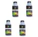 Print Star Ultra Dark Toner Powder for Use in Hp 88A. 78A, 36A, 83A, 35A, 85A Canon 925,328,326,337 Toner Cartrodge Pack of 4 (80GM)