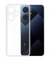 COVERBLACK Rubber silicone Back Cover for Infinix HOT 30i - Transparent