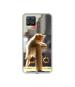 Casotec Cat Climbing Design Printed Silicon Soft TPU Back Case Cover for Realme 8 / Realme 8 Pro