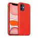 Yellowcult Apple iPhone 11 Red Silicone Back Cover Case (6.1inch)