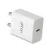 pTron Volta FC14 20W Fast PD/Type-C Charger Adapter with Smart IC (White)