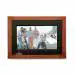 Miracle Digital 7 inches(17.8cm) IPS Wooden Digital Photo Frame with High Def Screen,USB DiskCard, RemotePhotos SlideShow,Video Audio, Support SD Built in 8GB Memory & 2GB RAM 180 Degree Wide Angle Viewing(Dark)