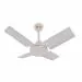 Khaitan New Bullet 600mm Hi-Speed Ceiling Fan Anti Rust Elegant Design Warranty (2 years) (White, Pack of 1)
