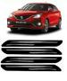 Gee Cee Black Pvc Car Bumper Protector Guard For Maruti Baleno Type-Ii 2022 (Set Of 4)