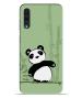 Bhai Cover Samsung Galaxy A50, A50S, A30S Poly Carbonate 3D Printed Cute Panda Bear Green Mobile Phone Back Cover Case