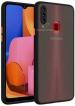 AmericHome Samsung Galaxy A20S Black Plastic, Rubber, Polycarbonate Full Camera Protection, Shock Proof Mobile Back Cover