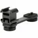 Digiom 3 in 1 Triple Cold Shoe Mounts Plate Microphone Extension Bar Bracket Stand for Zhiyun Smooth and Other Handheld Gimbals Gimbals Accessories Compatible l Camara parts l Digital camera lens l photography camera accessories