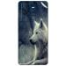 GADGETSWRAP Printed Vinyl Skin Sticker for Vivo iQoo Neo 6 (5G) - white wolf painting