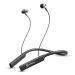 Toreto Beta Lite Wireless Bluetooth 5.0 Headset with Mic, ENC Noise Cancelling, Upto 20Hrs Playtime, Fast Charging Type C Neckband, Voice Assistant, & in-line Controls (TOR-300) (Black)