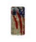 Casotec Vintage American Flag Design Printed Silicon Soft TPU Back Case Cover for Oppo A53s 5G