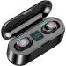 Volumeup Black F9 Wireless Earbuds With Playback Bluetooth Headset