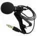 Glarixa Clip On Mini Mic Collar Microphone For PC Computer Laptop Gaming Sound Recording