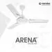 Candes Arena 900mm 3 Blade Ceiling Fan, White (Pack Of 2)