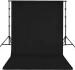 Cam Cart Photography Studio Backdrop for Event Shoot and Vedio Recording (10 X 10 ft , Black)