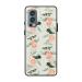 Qrioh Bird & Floral Pattern Glass case for OnePlus Nord 2 5G