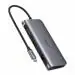 UGREEN 40873 9 In 1USB Hub, USB Type C To 4K HDMI Multiport Adapter Dock(Gray)