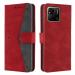 Autofocus Faux Leather Back Case Flip Cover for Mi Redmi 10A, Redmi 10A with ID Card Slot | Foldable Stand | 2 Card Slot | 1 Cash Slot | Magnetic Closure - Executive Red, 22446