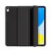 ProElite Soft Trifold Flexible flip case Cover for iPad 10th gen 10.9 inch - Black