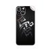 GADGETSWRAP Printed Vinyl Skin Sticker for Apple iPhone 13 - Metal Logo
