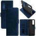 xvx Flip Cover for Vivo V21E 5G (Blue, Dual Protection, Pack of: 1)