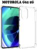 XOVO Back Cover for Motorola G62, Motorola Moto G62 (Transparent, Dual Protection, Silicon, Pack of 1)