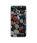 Casotec Smiling Stones Design Printed Silicon Soft TPU Back Case Cover for Lava Z62