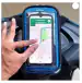 Tech Gear mobile holder, mobile pouch for scooty and scooters (black)