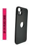 BILLCLOUD Silicone Case, Back Flexible Cover Bumper Scratch Resistant Shockproof Full Body Protection Back Cover For IPHONE-14 PLUS-BLACK