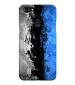 MobiEra Oppo F5 Youth Black Blue Design Plastic Hard Case Cover