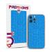 PROSKINS Honeycomb Blue 3D Textured Mobile Back Skin/Sticker Only for Xiaomi Mi 11X Pro 5G