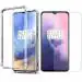 Kite Digital OnePlus 7 Transparent Bumper Shock Proof Corner Soft TPU Silicone Flexible Back Case Cover + Transparent Tempered Glass Screen Protector
